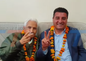 EL ALCALDE JOHNNY TORRES Y DON CONSTANTINO KLARIC: UN ENCUENTRO ENTRE LA HISTORIA Y EL FUTURO DE TARIJA