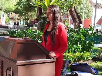ALCALDÍA LIDERA OFRENDA FLORAL POR EL DÍA DE LA MUJER BOLIVIANA JUNTO A INSTITUCIONES TARIJEÑAS